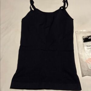 Shapermint Elegant Black Camisole NWOT